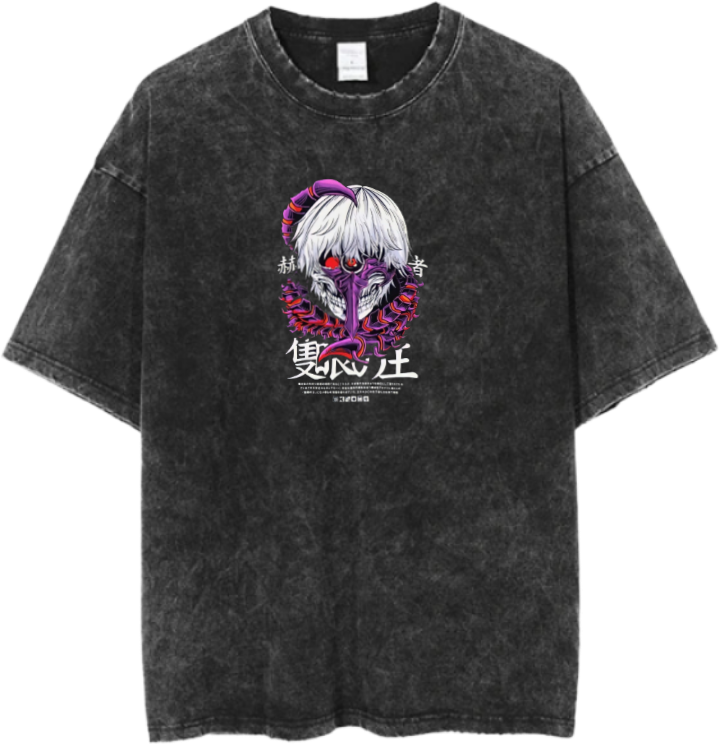 Tokyo ghoul t- shirt One Size Washed 3