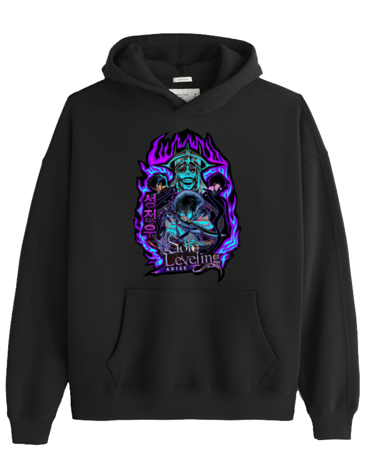 Solo Leveling One Size hoodie Black 3