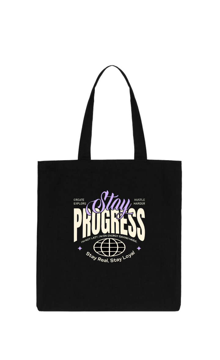 Stay tote bag Black 133