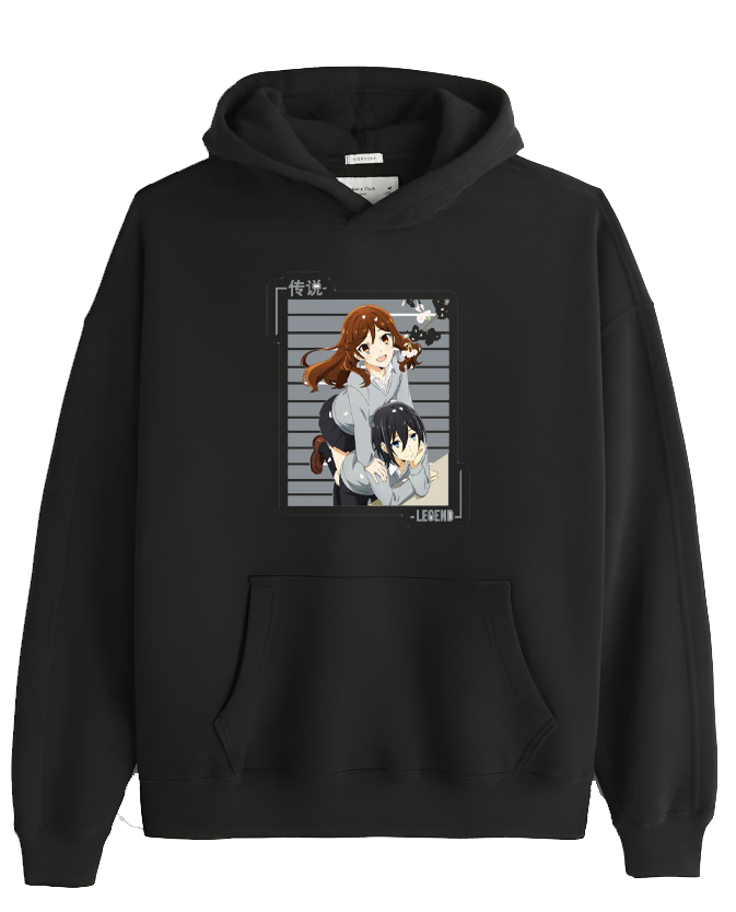 Horimiya One Size hoodie Black 3