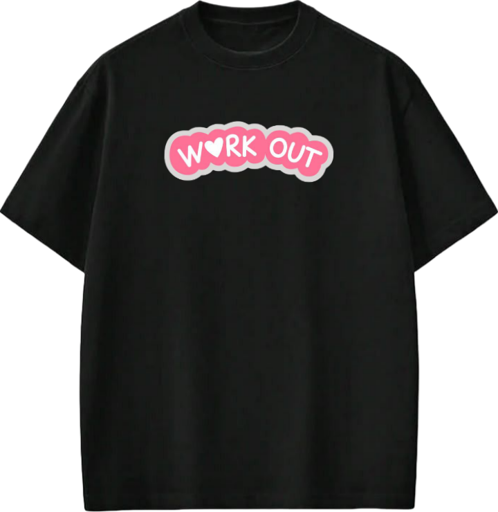 workout gym pilates One Size t- shirt Black 3