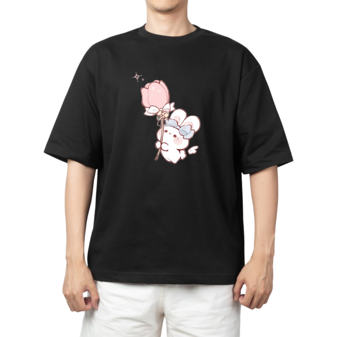 bunny One Size t- shirt Black 40