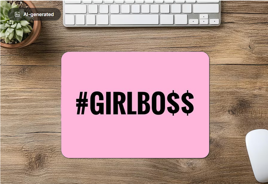 Mouse Pad #GIRLBO$$