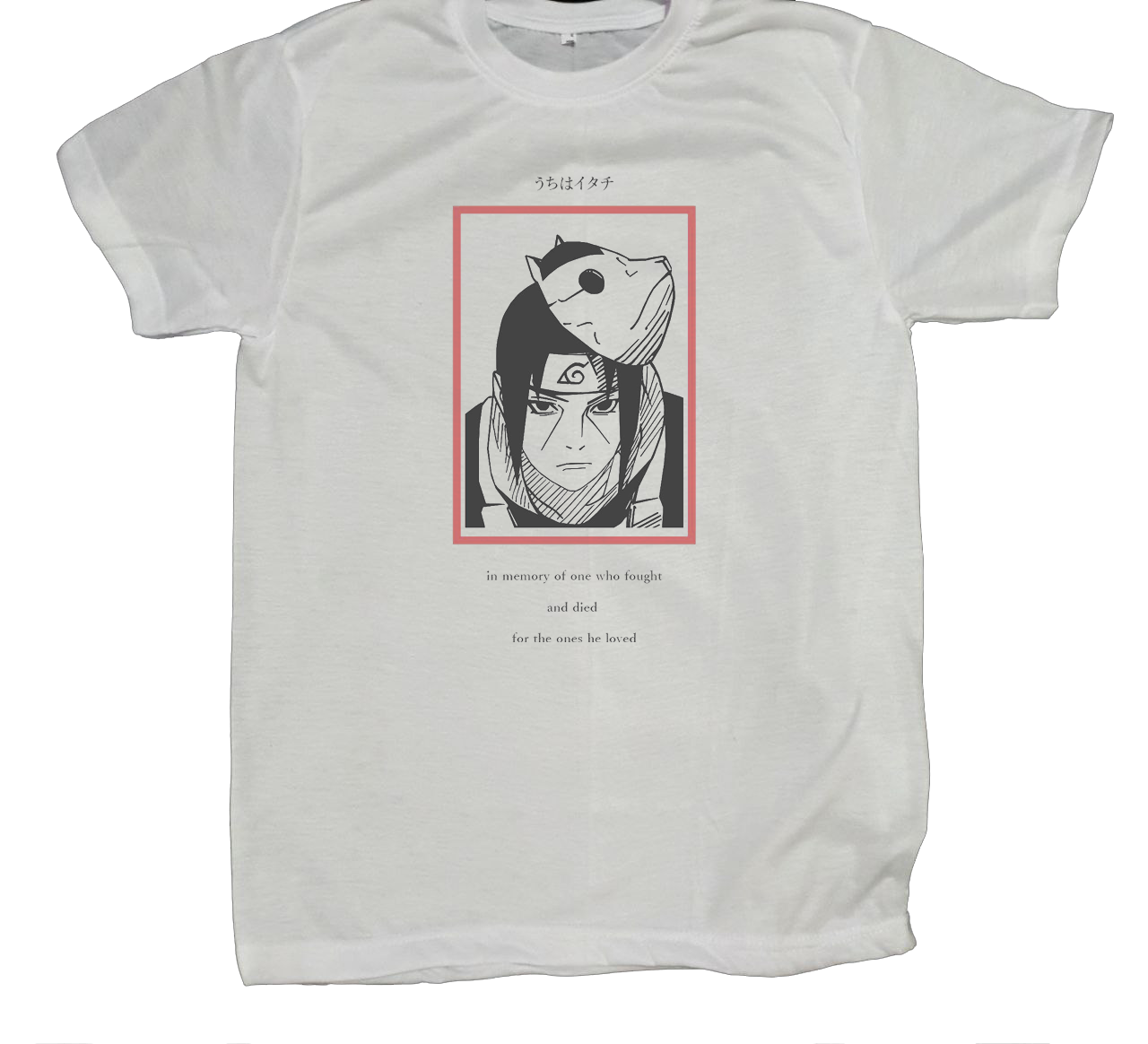 Naruto Shippuden t- shirt fat White 40
