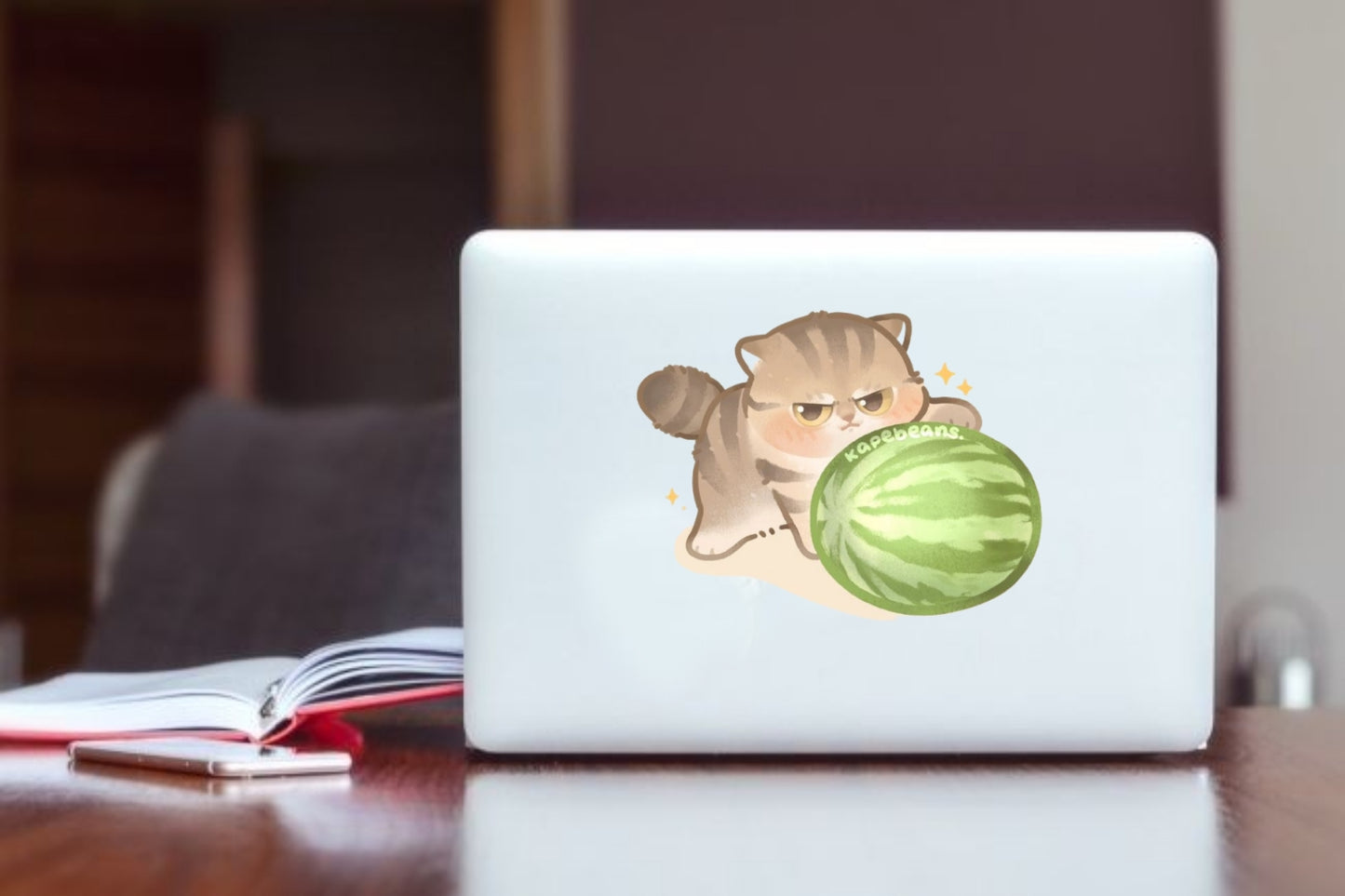 cat Laptop Sticker 40