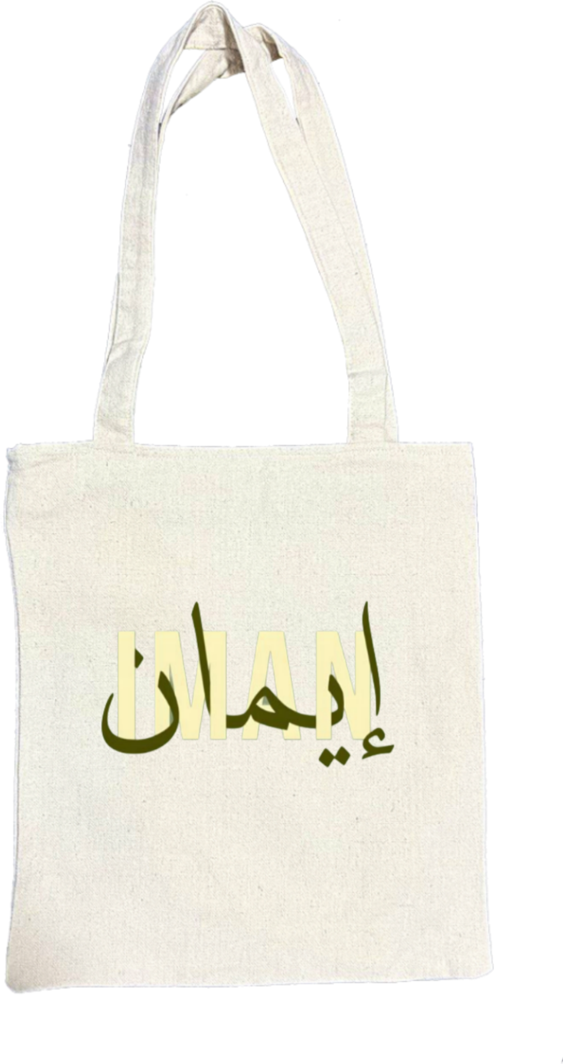names tote bag beige iiman 40