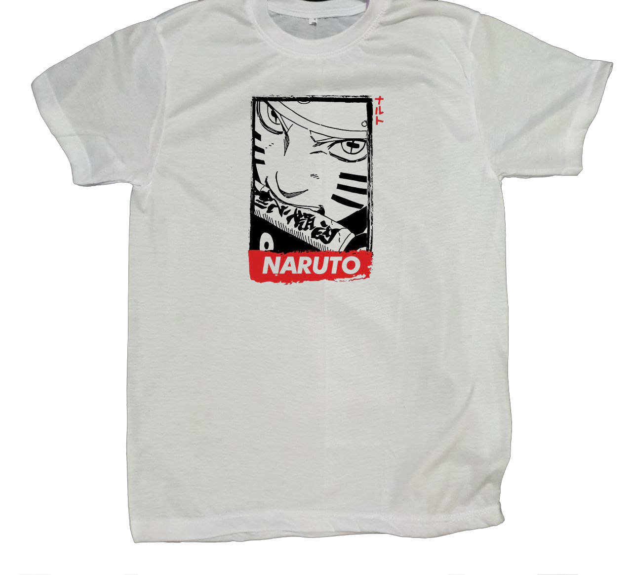 Naruto Shippuden t- shirt fat White 41