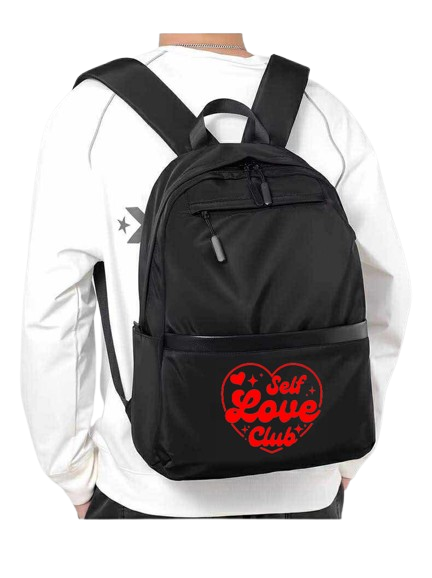 Self Love Club School Back bag bag 90