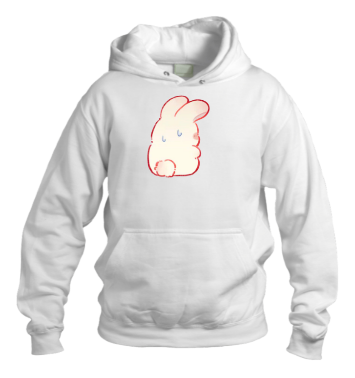 bunny Oversize Hoodie White 41