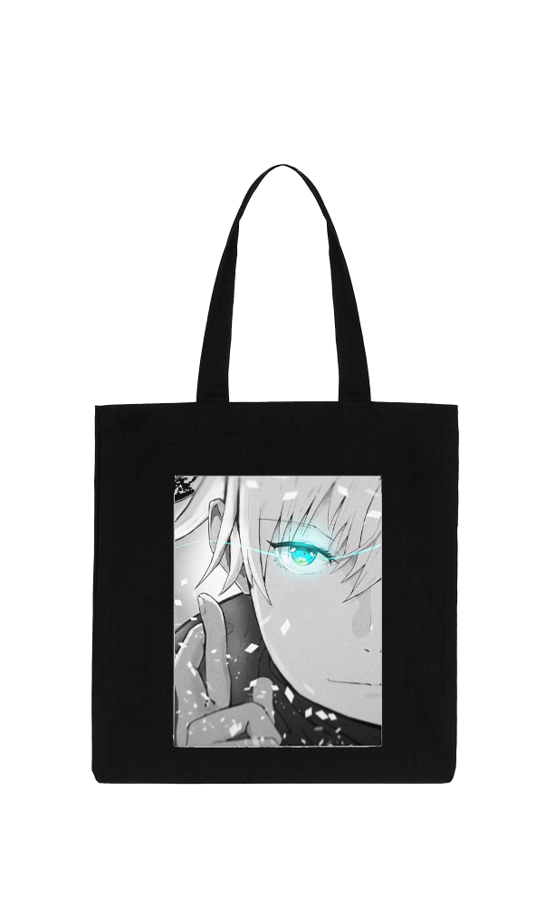jujutsu kaisen GOJO tote bag Black 41
