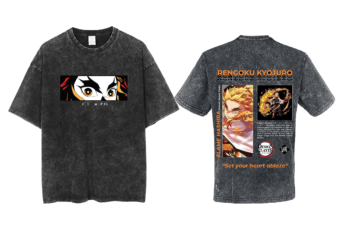 Anime Demon slayer nezuko tanjiro One Size t- shirt Washed 41