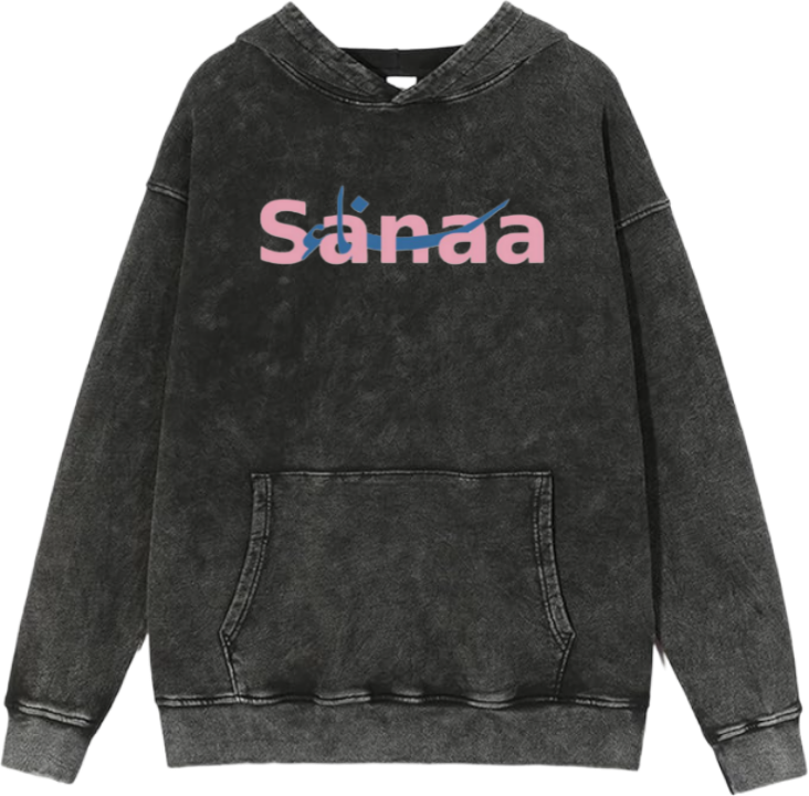 names One Size hoodie Washed Sanaa 41