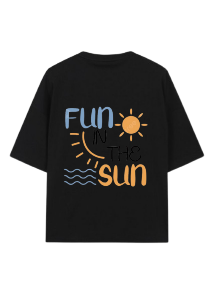 Summer Vibes t- shirt Black Back 42