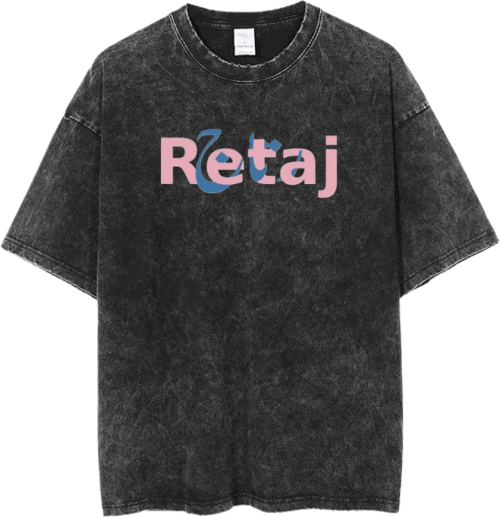 names t- shirt One Size Washed Retaj 42