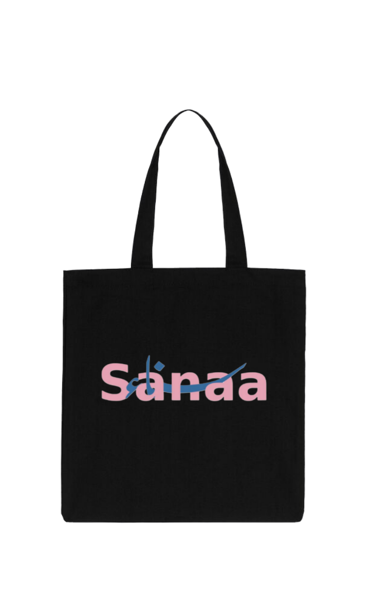 names tote bag Black Sanaa 42