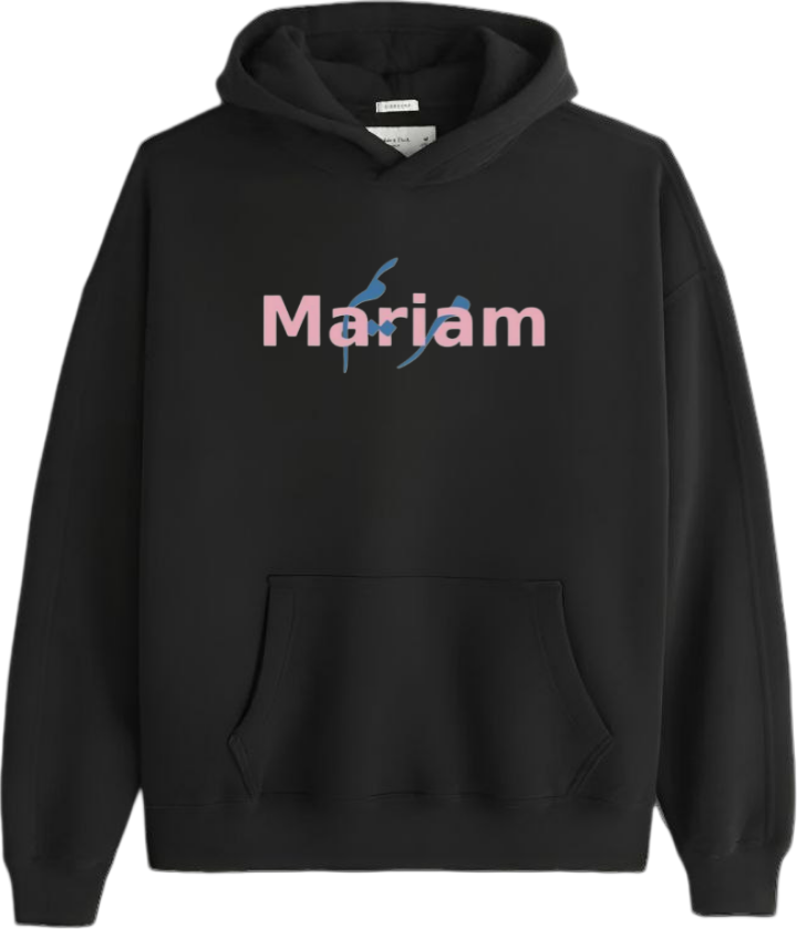 names One Size hoodie Black Azhar 42