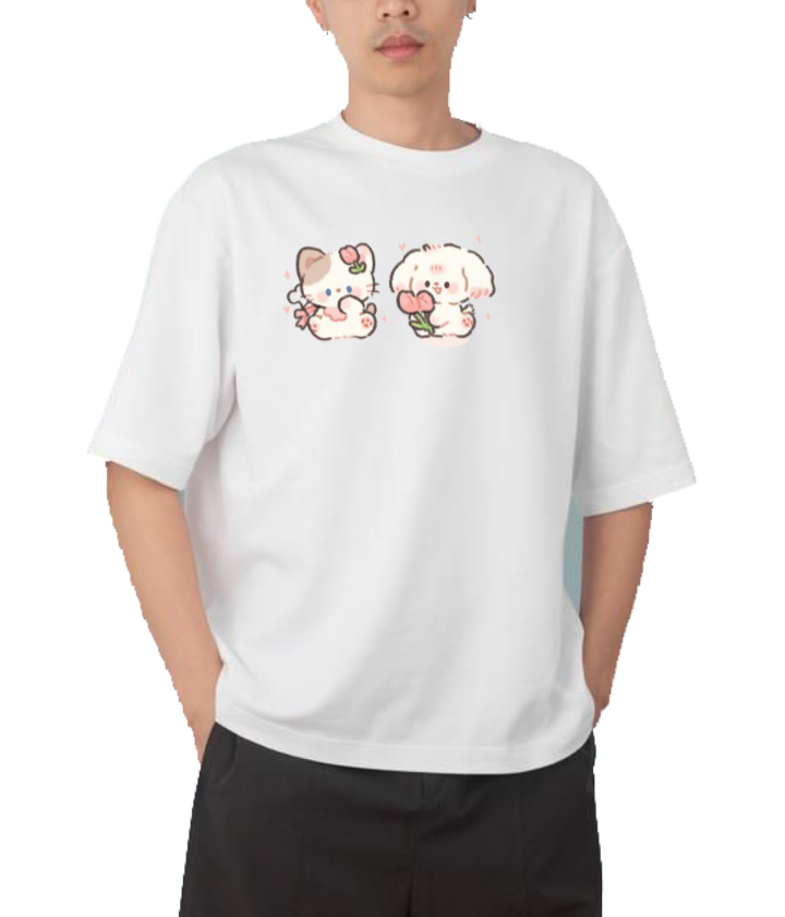 bunny One Size t- shirt White 42