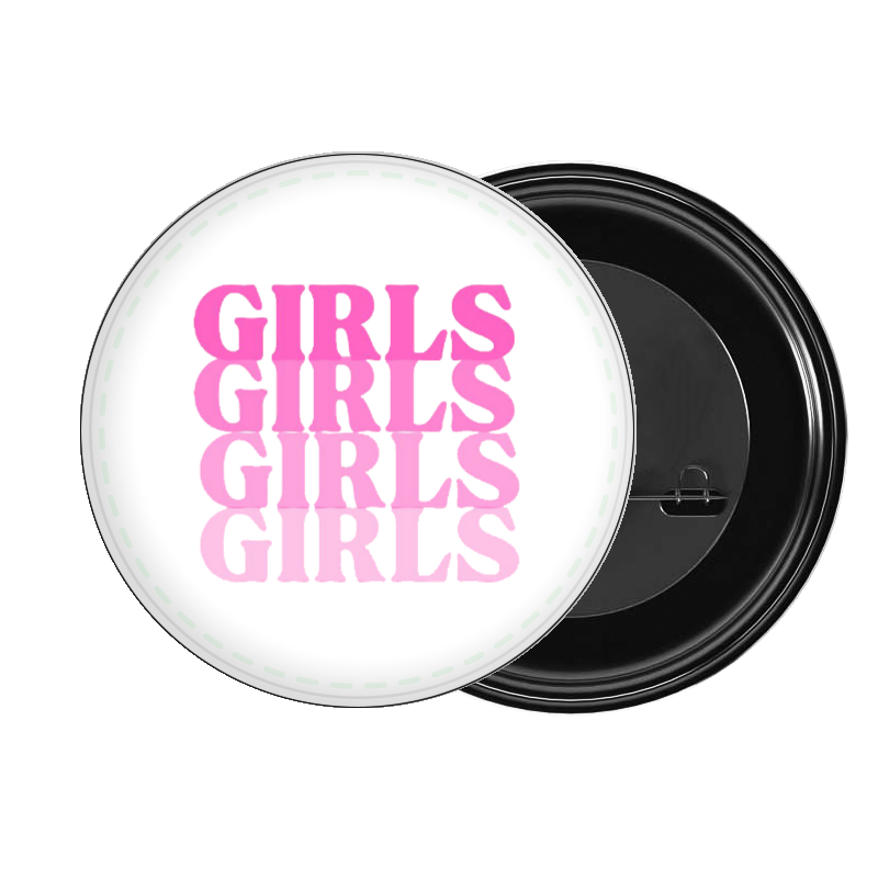 brooch GIRLS GIRLS GIRLS GIRLS 42