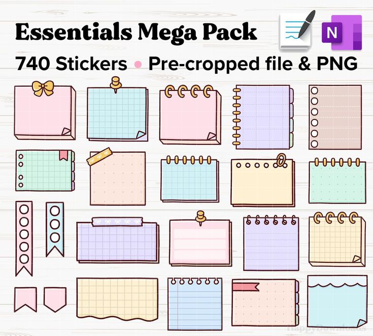 Aesthetic Cute Stickers Pack - Waterproof Vinyl Cartoon Decals for Water Bottles, Laptops, Scrapbooking, Kawaii Stationery Supplies sticker journal sticker