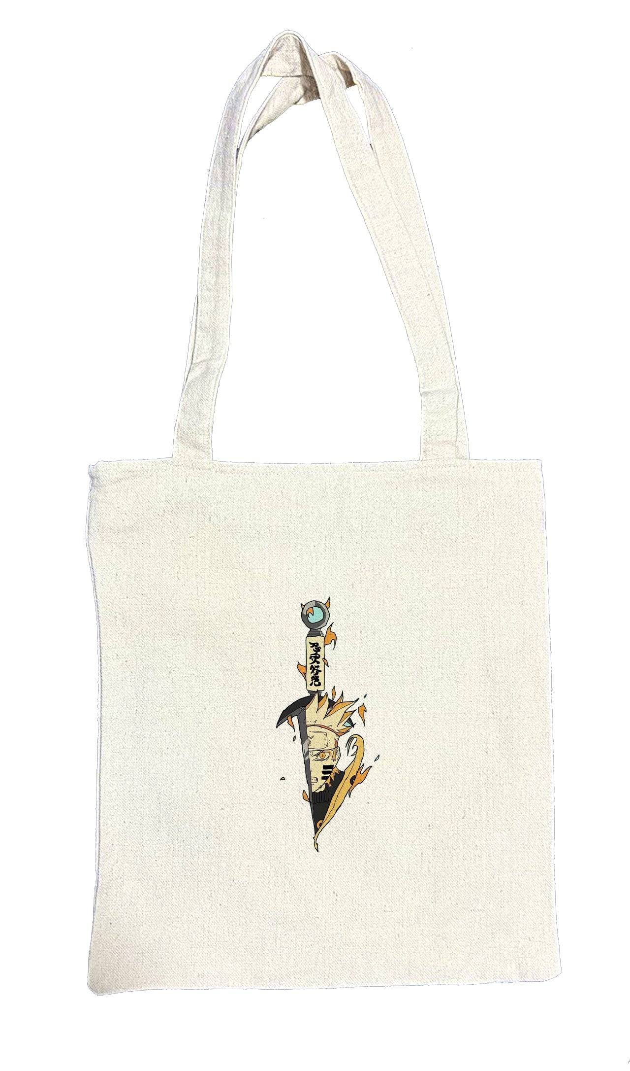 Naruto Shippuden tote bag beige 43