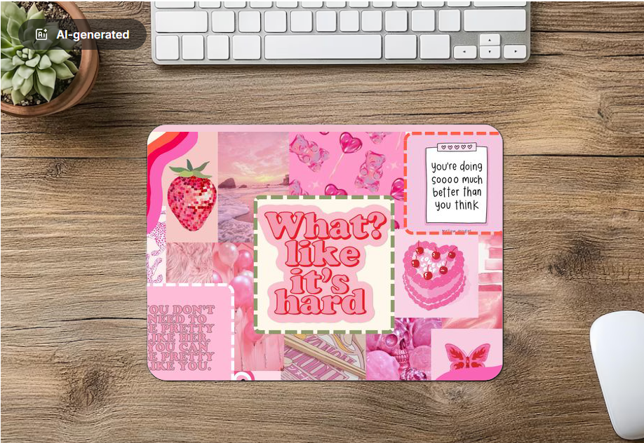 Mouse Pad What? Like it's hard