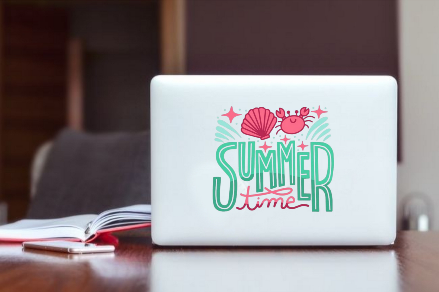 Summer Vibes Laptop Sticker 43