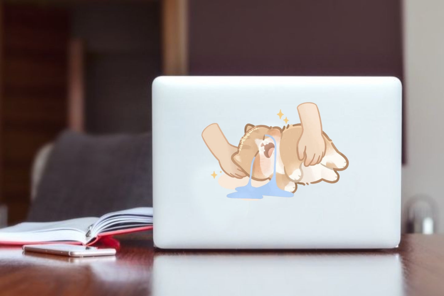 cat Laptop Sticker 43