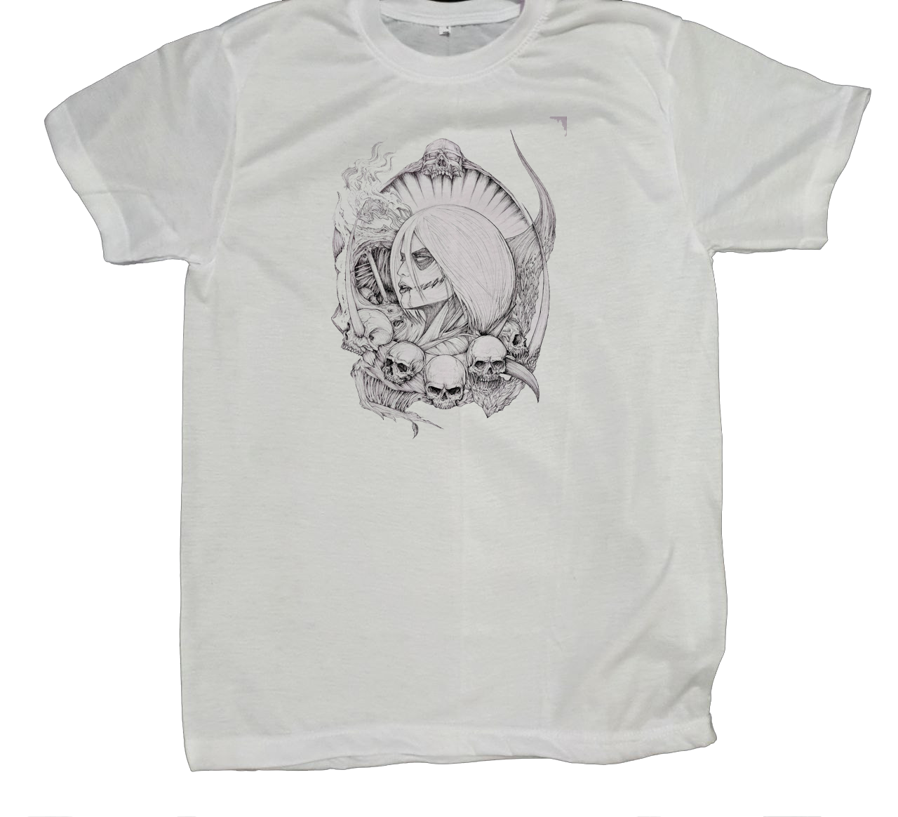 Anime Attack on titan shingeki no kyojin eren levi mikasa Aot white fit t- shirt 43
