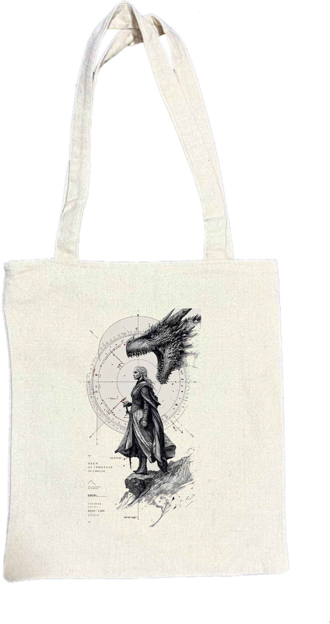 صراع العروش tote bag beige 43