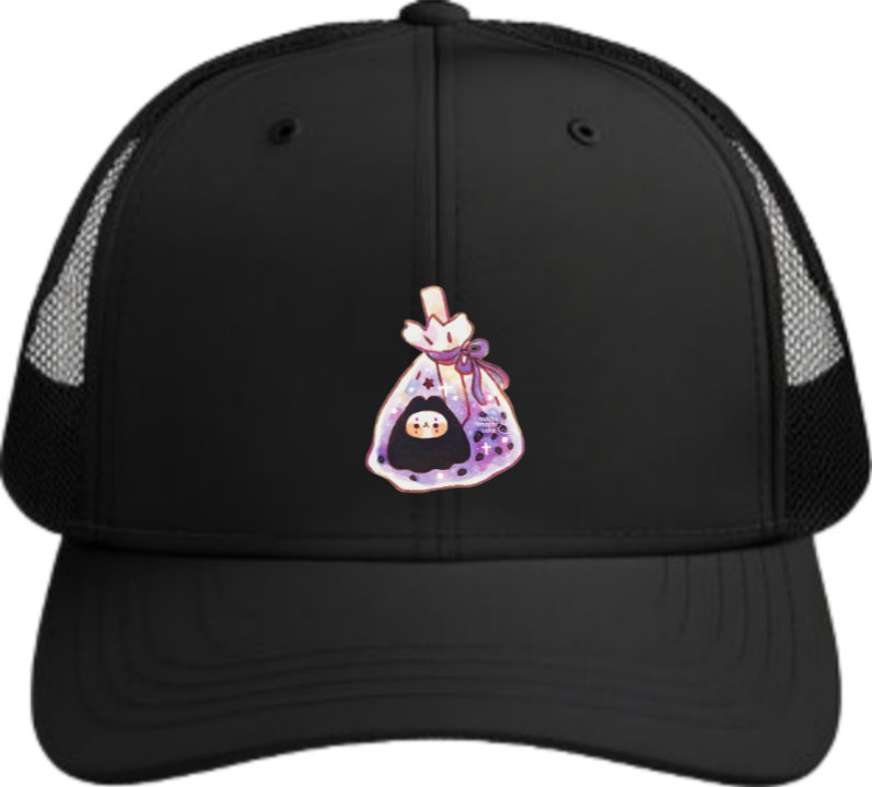 bunny Baseball cap Black 44