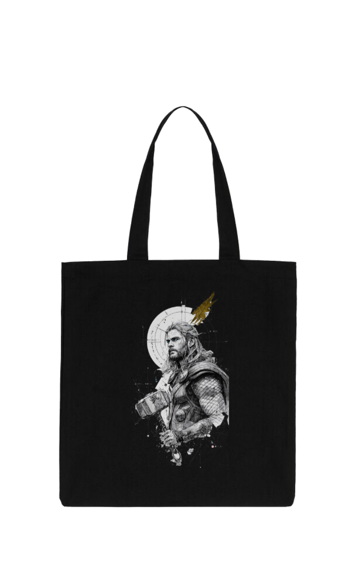 Thor The God Of Thunder Tote bag Black 230