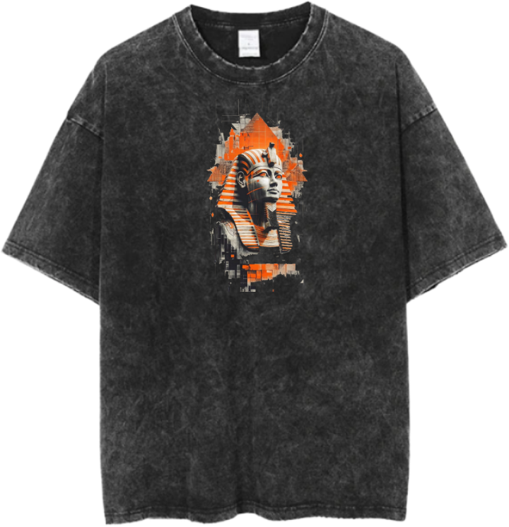 Egypt t- shirt Over Size Washed 44