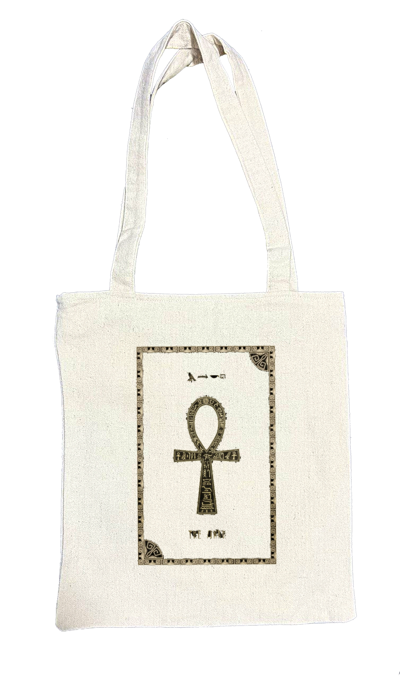 Egypt tote bag beige 44