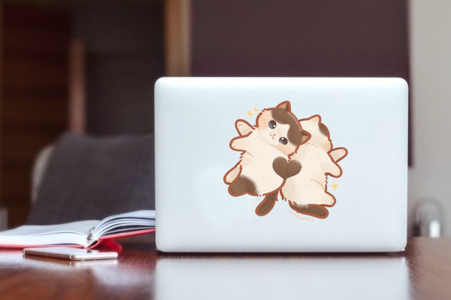 cat Laptop Sticker 44