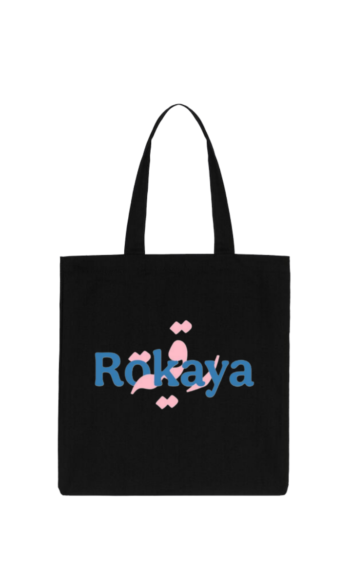names tote bag Black Rokaya 44