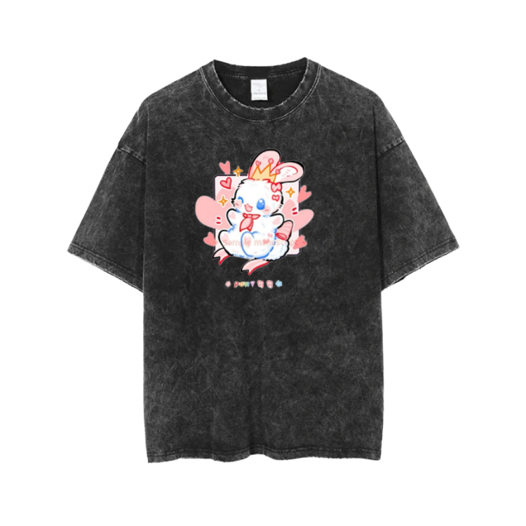 bunny One Size t- shirt Washed 45