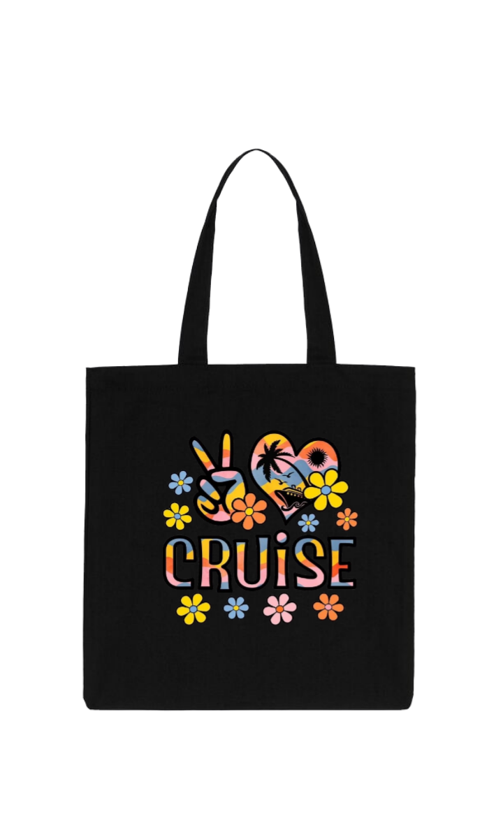 Summer Vibes tote bag Black 45