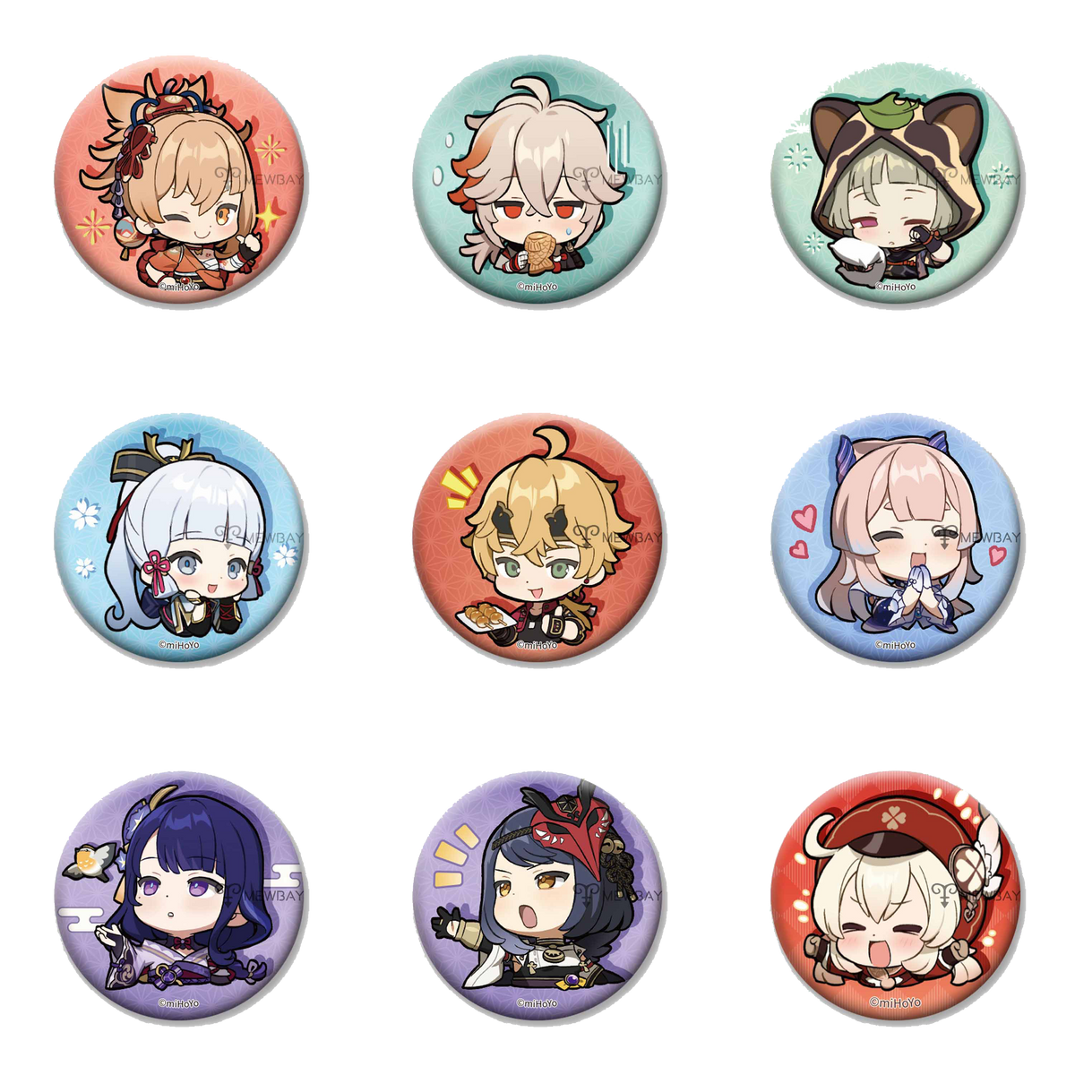 Genshin Impact brooch 129