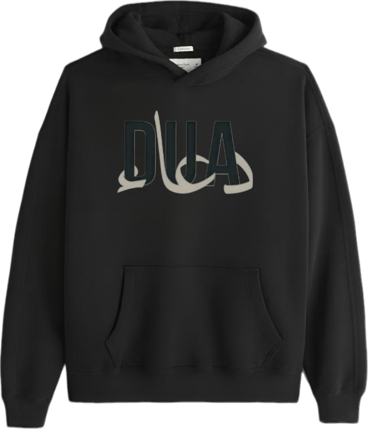 names One Size hoodie Black Dua 47