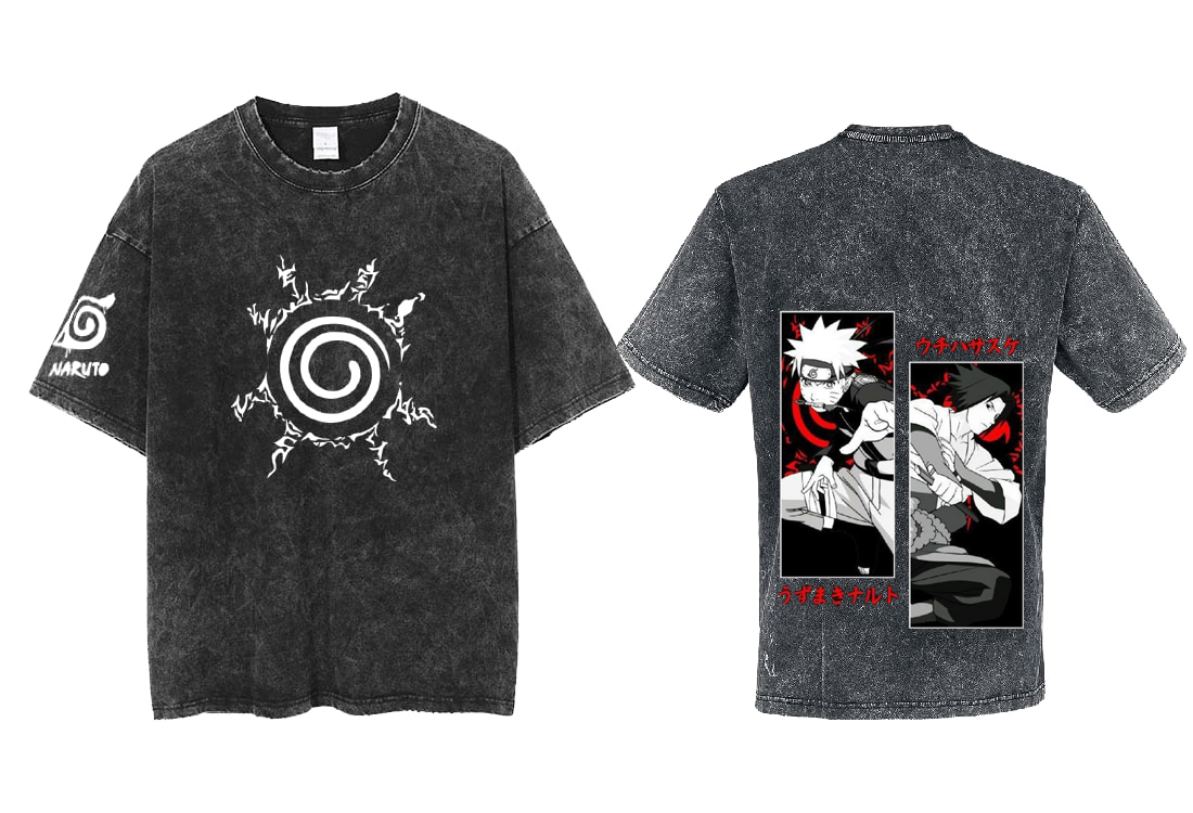 Naruto Shippuden t- shirt One Size Washed Back 47