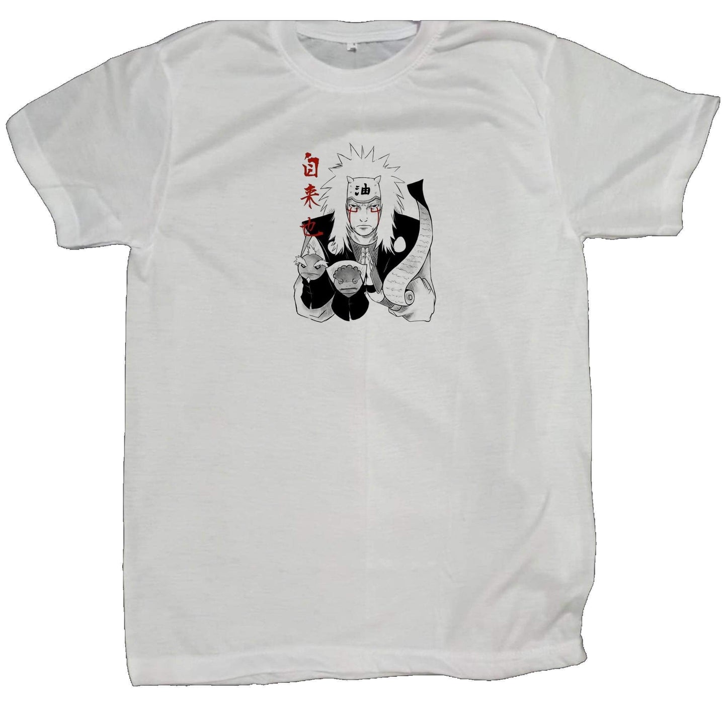 Naruto Shippuden t- shirt fat White 47
