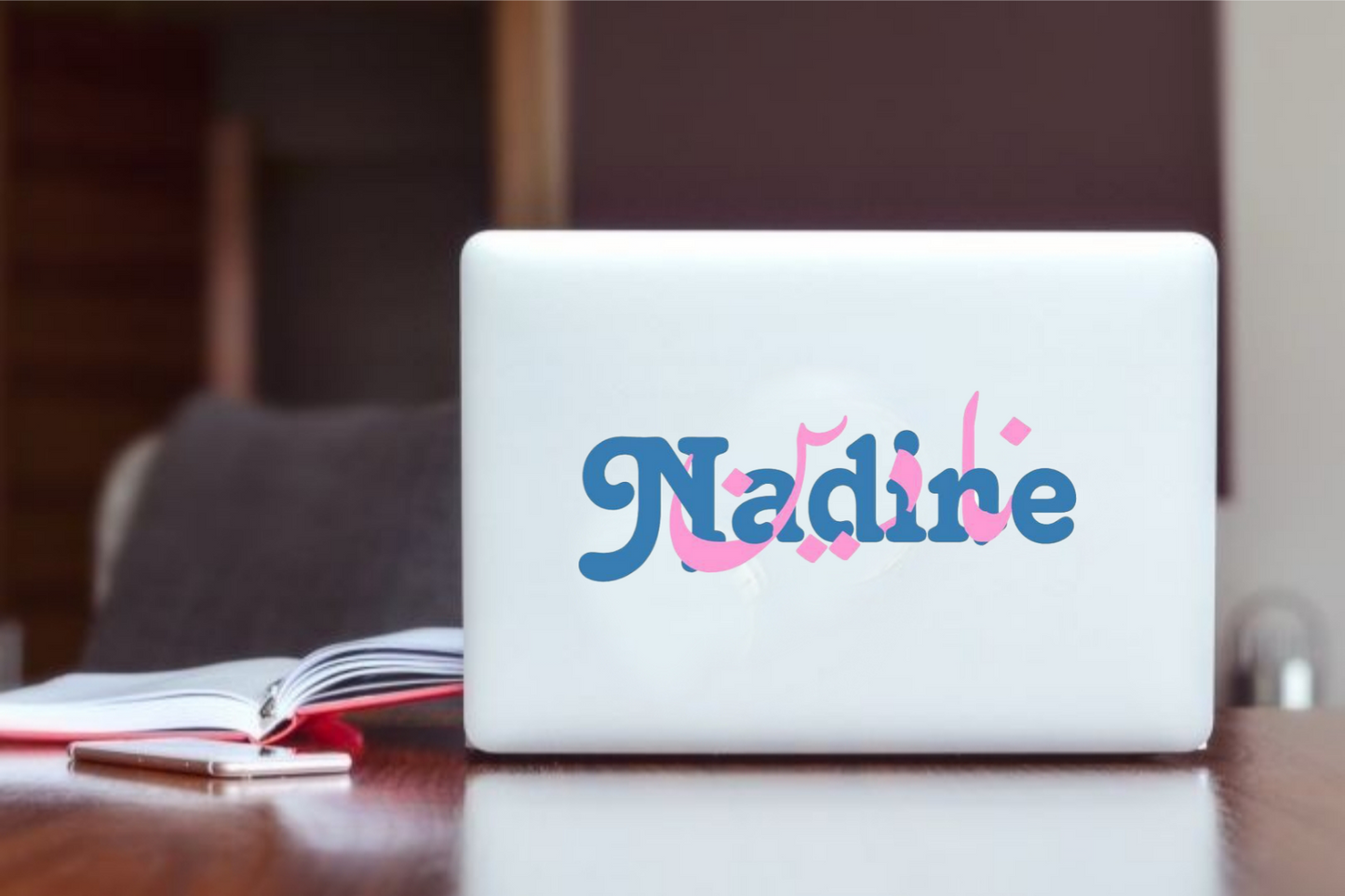 names Laptop Sticker Nadire 47
