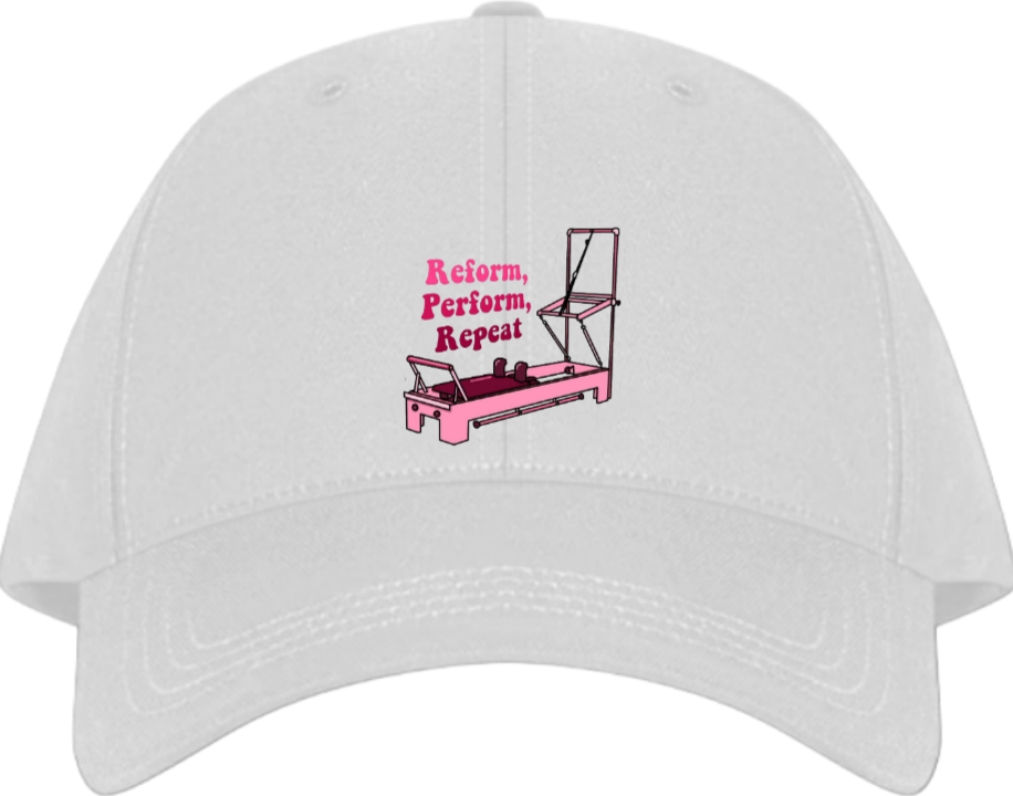 workout gym pilates Baseball cap White 48