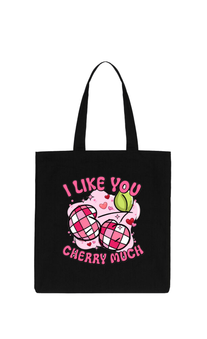 I LIKE YOU tote bag Black 49