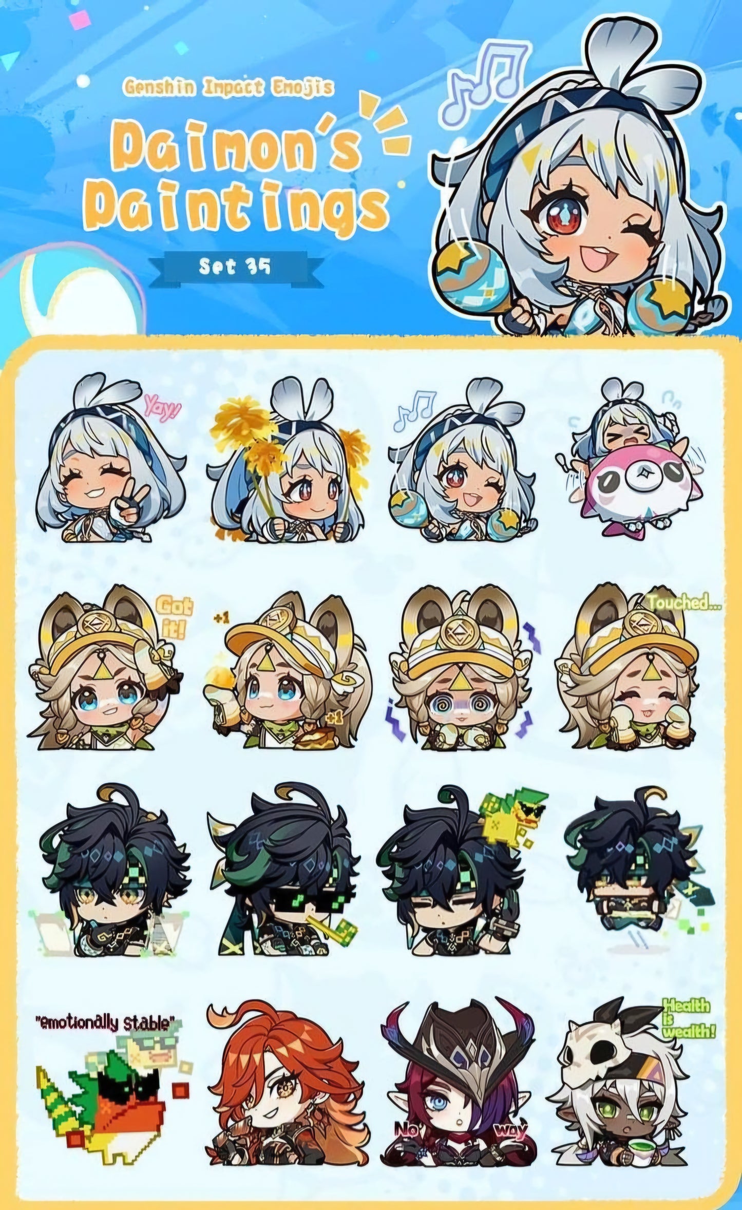 Genshin Impact Sticker 49
