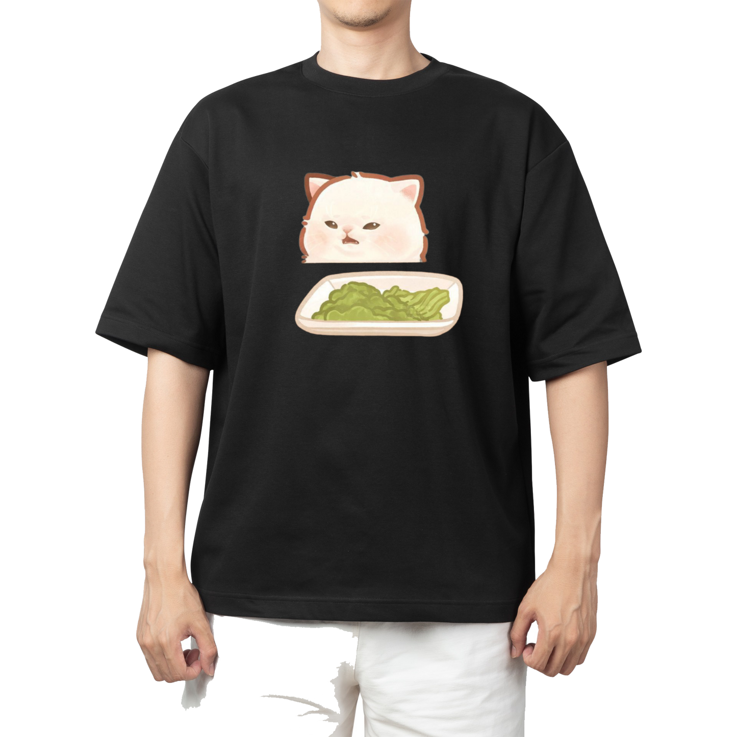 cat One Size t- shirt Black 50