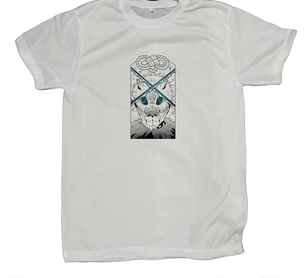Anime Demon slayer nezuko tanjiro t- shirt fit White 48