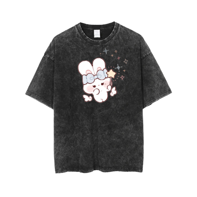 bunny One Size t- shirt Washed 49