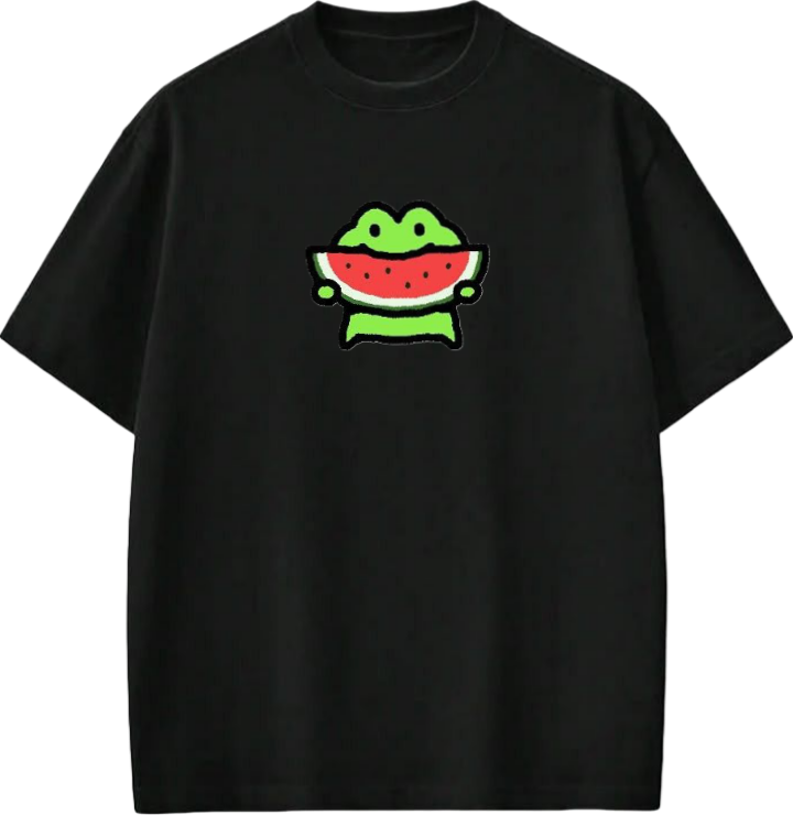Frog One Size t- shirt Black 4