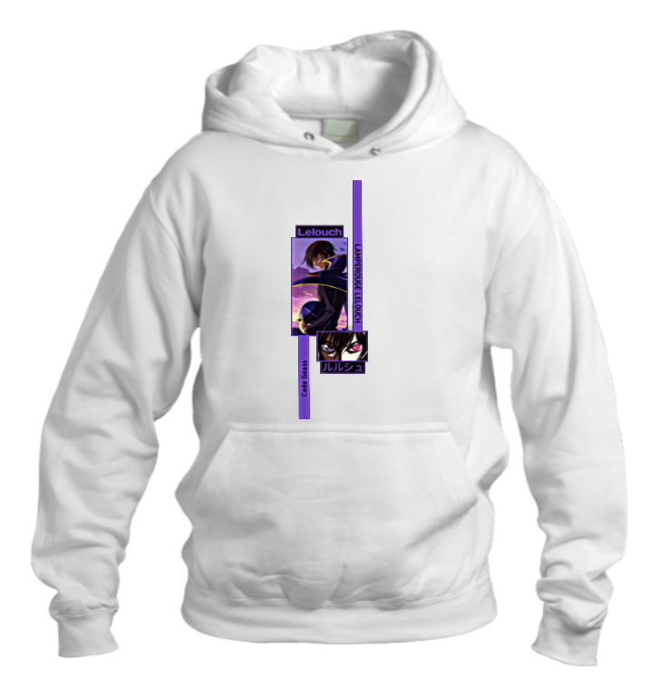 Code Geass One Size hoodie White 4
